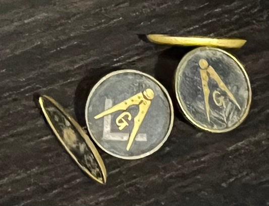 Cufflinks - Masonic - Old 11