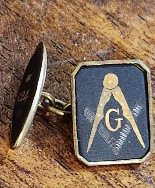 Cufflinks - Masonic - Old 17