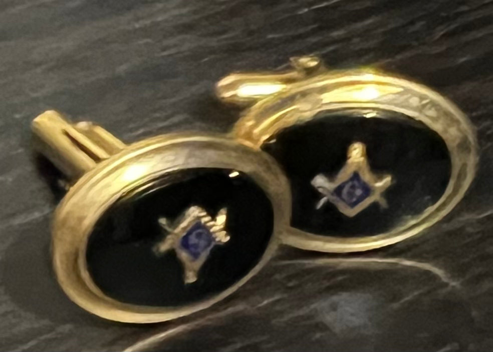 Cufflinks - Masonic - Old 7