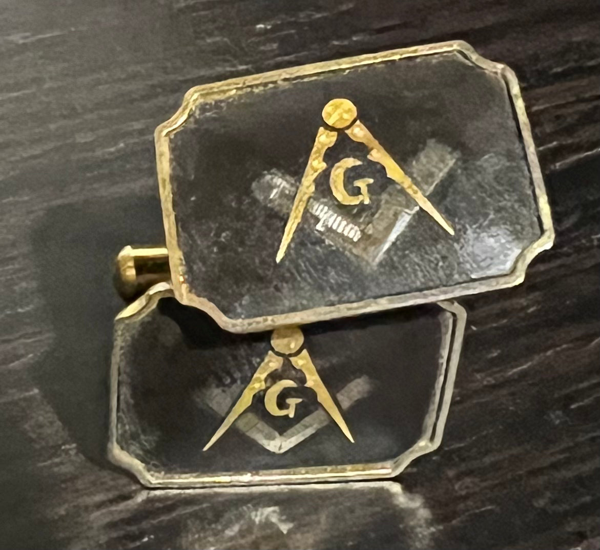 Cufflinks - Masonic - Old 12