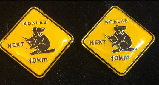 Cufflinks - Australian Road Signs