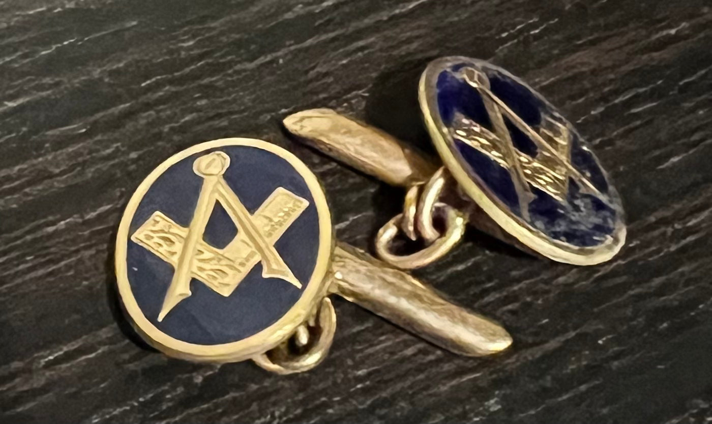 Cufflinks - Masonic - Old 10