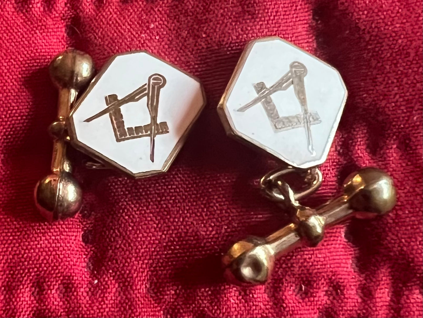 Cufflinks - Masonic - Old 16