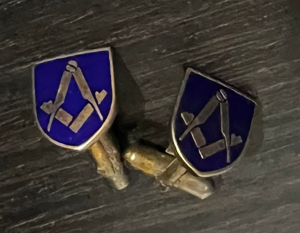 Cufflinks - Masonic - Old 13