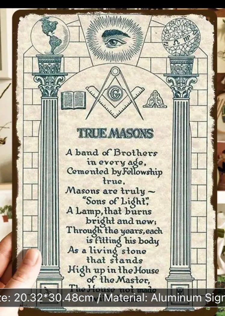 Masonic Sign - True Masons