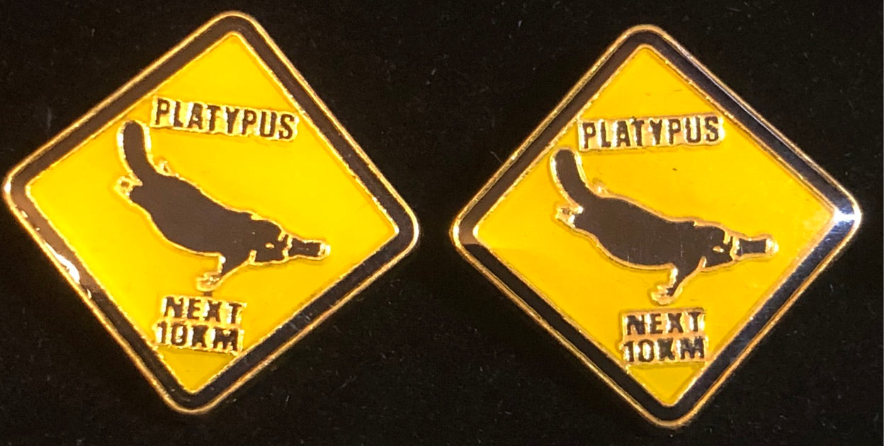 Cufflinks - Australian Road Signs