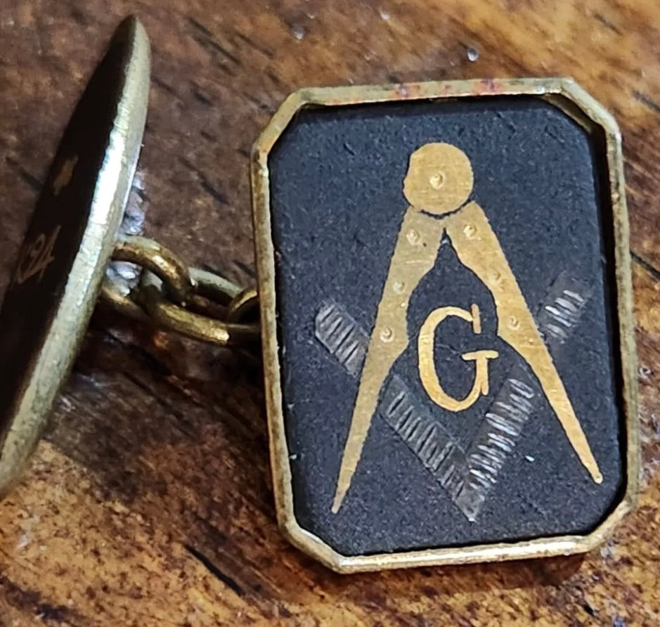 Cufflinks - Masonic - Old 17