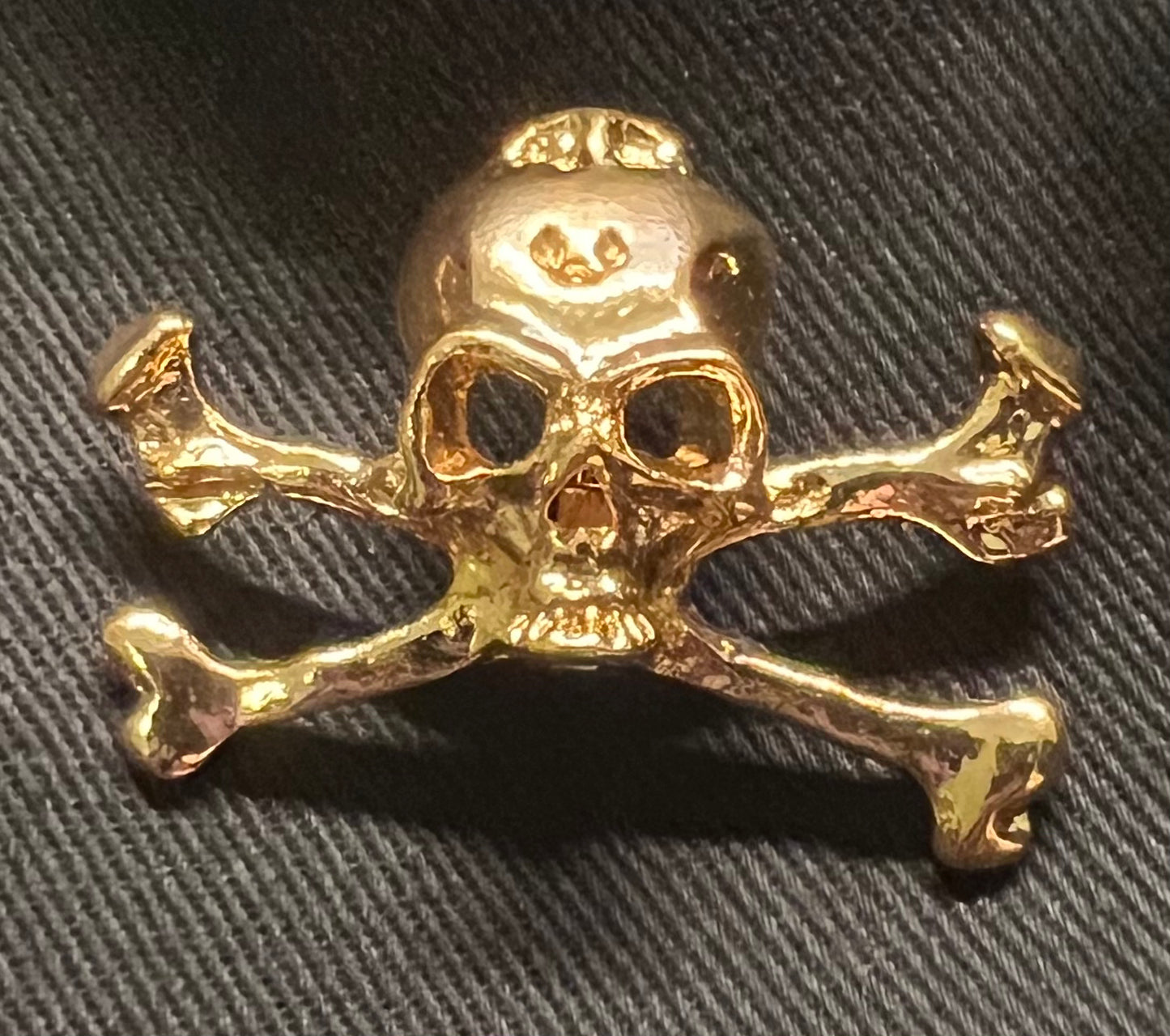 Lapel Pin - Skull & Crossbones  LARGE